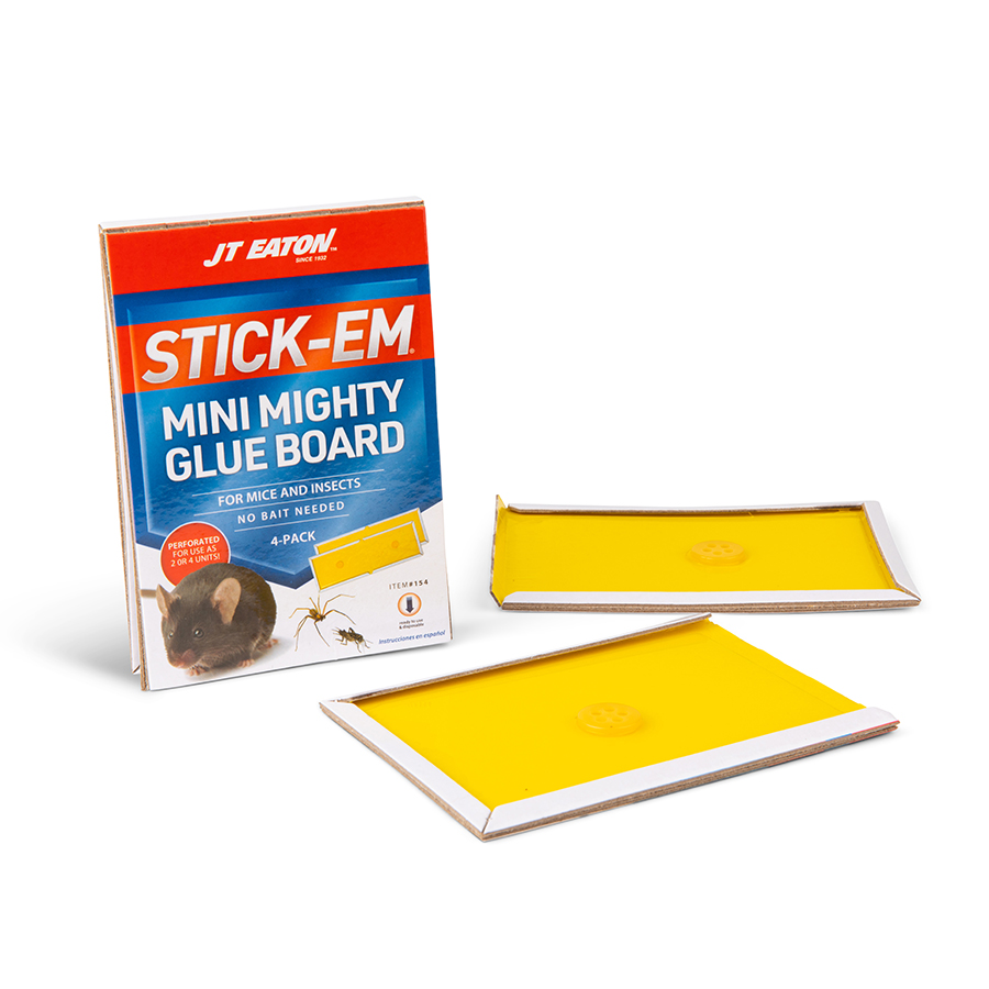 STICK-EM™ Mini Mighty Glue Boards For Mice & Insects | Animal Traps ...