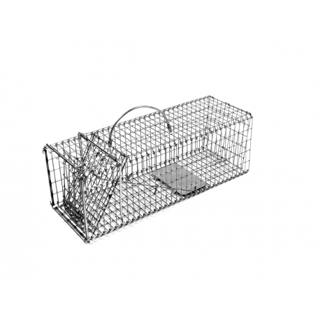 Tomahawk Model 201 Collapsible Live Trap - Chipmunk/Gopher/Rat Size, Wildlife Control Supplies